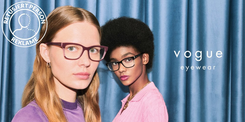 Kvinner med briller fra Vogue