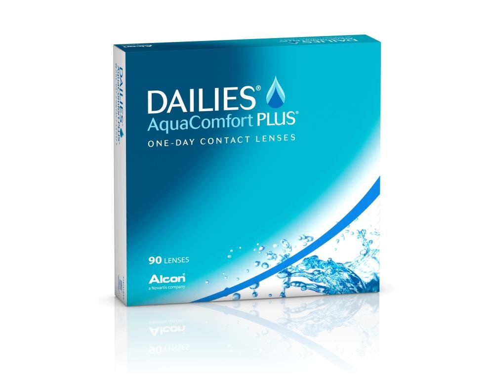 Dailies Aquacomfort Plus 90 Pack 90 PACK Kontaktlinse