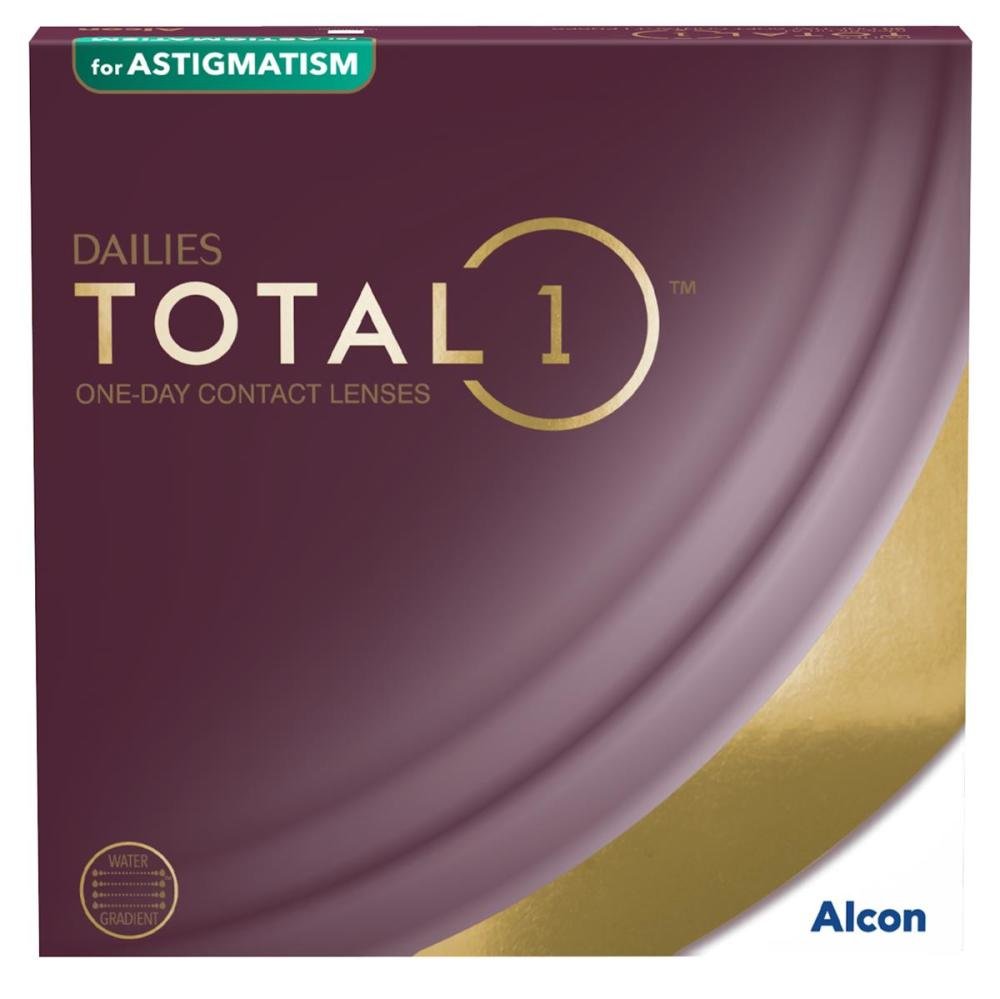 Dailies Total1 for astigmatism 90 pack 90 PACK Kontaktlinse