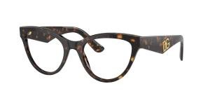 DOLCE & GABBANA DG3372 502 Brille Brown