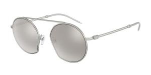 EMPORIO ARMANI 0EA2078 30456G Solbrille Sølv med Speil glass