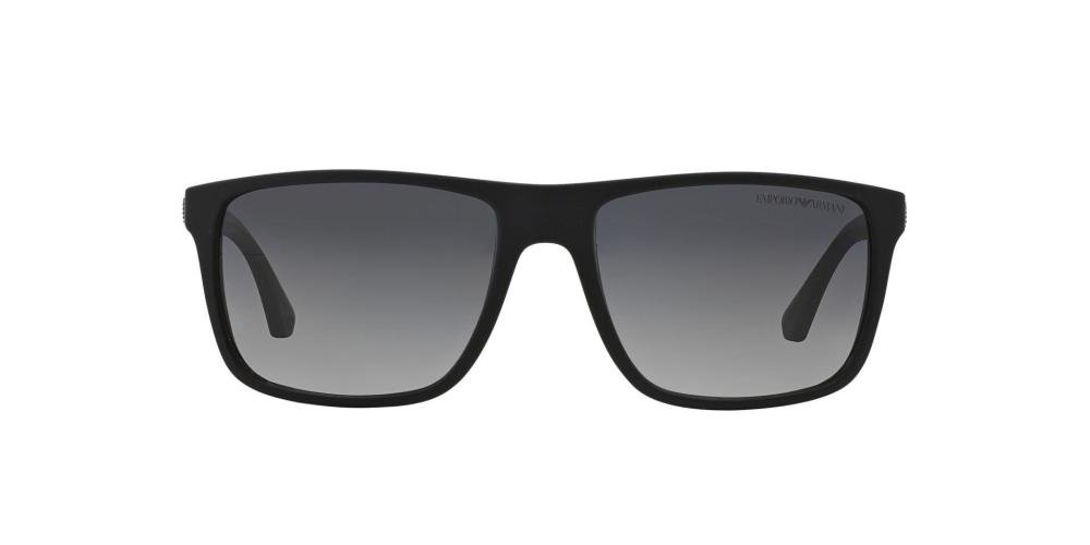 EMPORIO ARMANI 0EA4033 5229T3 Solbrille Sort med Grå / Sort glass