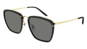 GUCCI GG0673S 001 Solbrille Multi med Grå / Sort glass