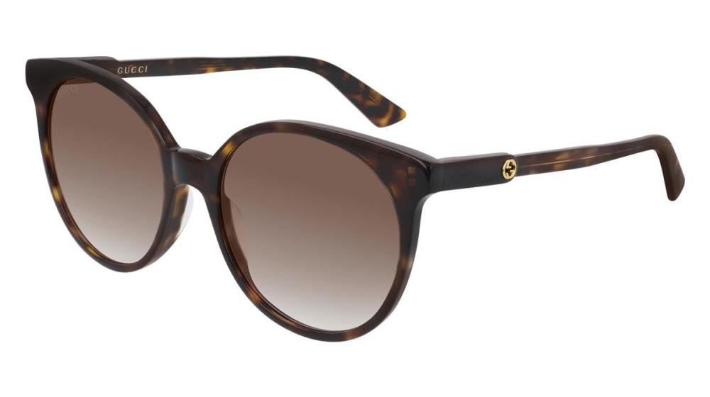 GUCCI GG0488S 2 Solbrille Brun med Brun glass