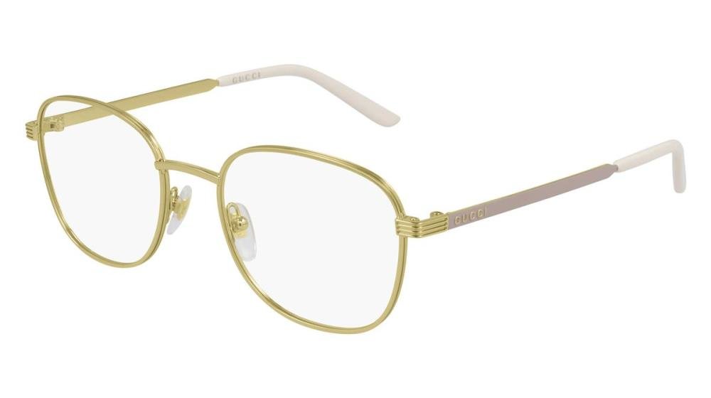 GUCCI GG0805O 003 Brille Gull