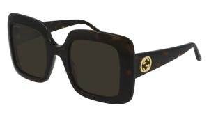 GUCCI GG0896S 002 Solbrille Multi med Brun glass