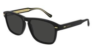 GUCCI GG0911S 001 Solbrille Sort med Grå / Sort glass