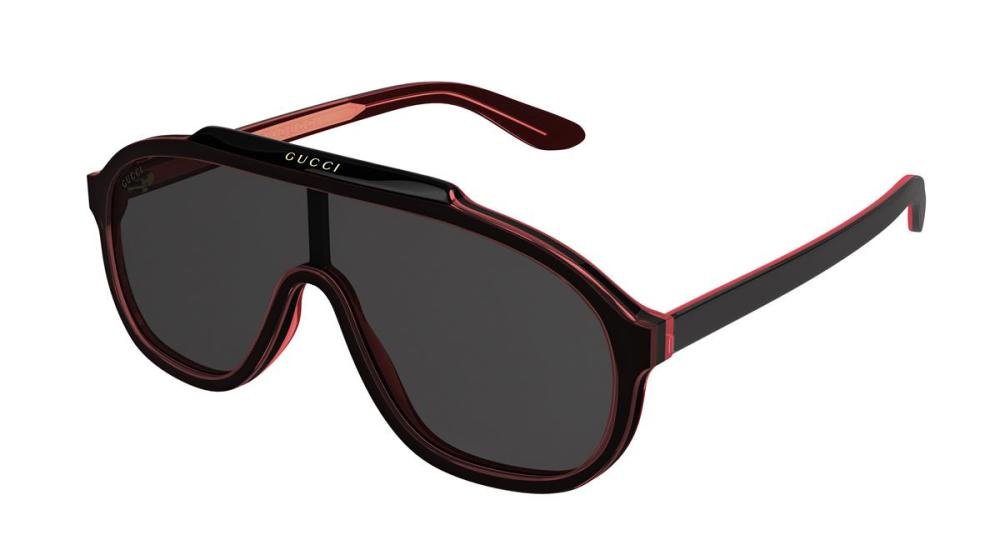 GUCCI GG1038S 001 Solbrille Multi med Grå / Sort glass