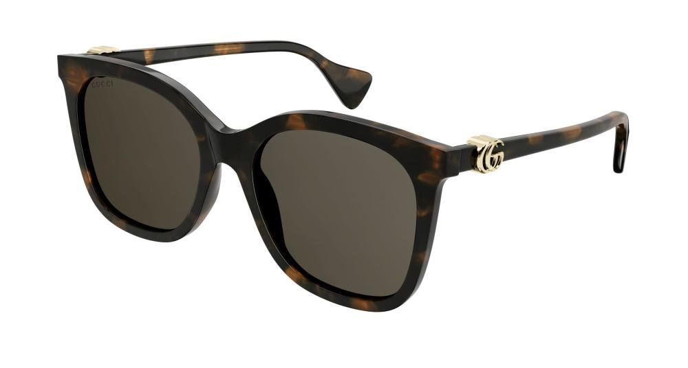 GUCCI GG1071S 2 Solbrille Brun med Brun glass