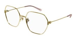 GUCCI GG1285O 001 Brille Gull