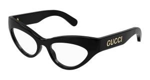 GUCCI GG1295O 001 Brille Sort