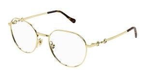 GUCCI GG1336O 001 Brille Gold