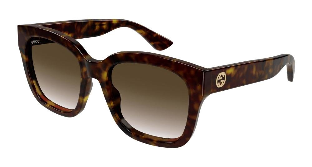 GUCCI GG1338S 003 Solbrille Brun med Brun glass