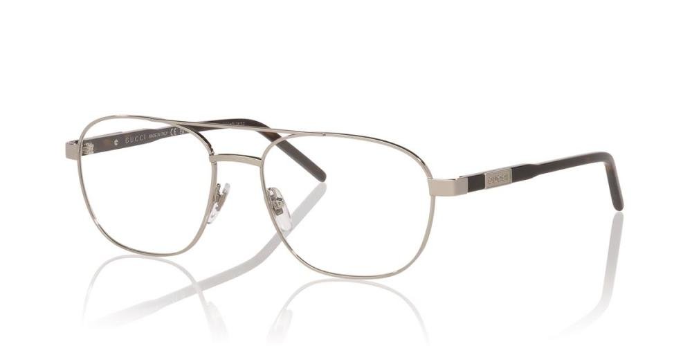 GUCCI GG1800O-002 56 Brille Silver