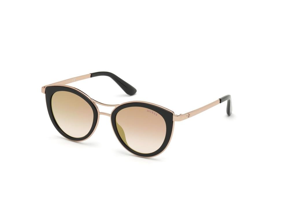 GUESS GU7490 01Z Solbrille Sort med Annet glass