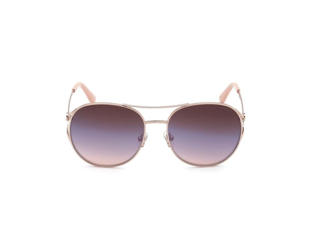 GUESS GU7686 28C Solbrille Gull med Annet glass
