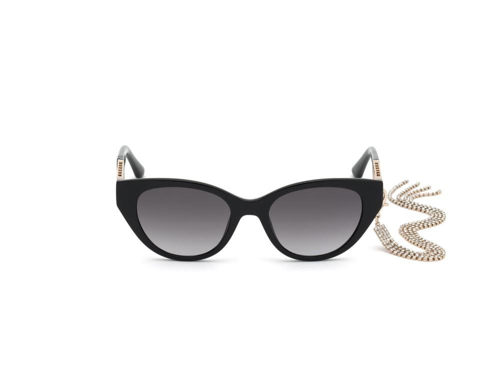 GUESS GU7690 01B Solbrille Sort med Grå / Sort glass