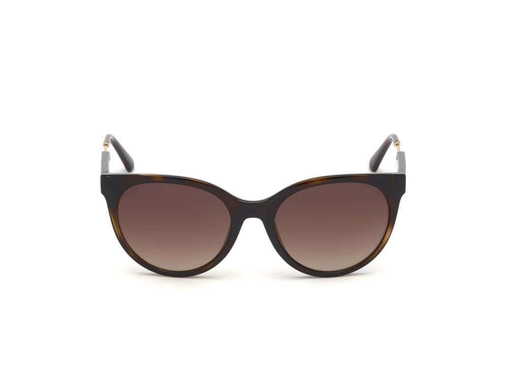 GUESS GU7619 52F Solbrille Brun med Brun glass