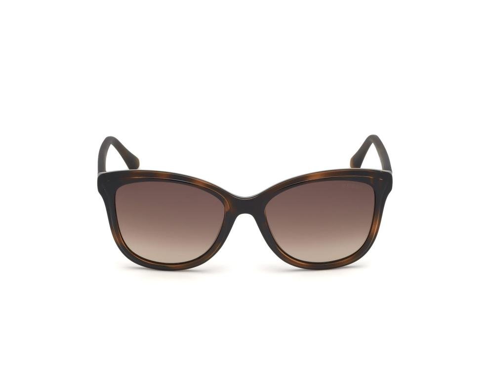 GUESS GU7627 52F Solbrille Brun med Brun glass