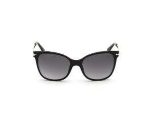 GUESS GU7657 01C Solbrille Sort med Grå / Sort glass