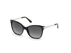 GUESS GU7657 01C Solbrille Sort med Grå / Sort glass