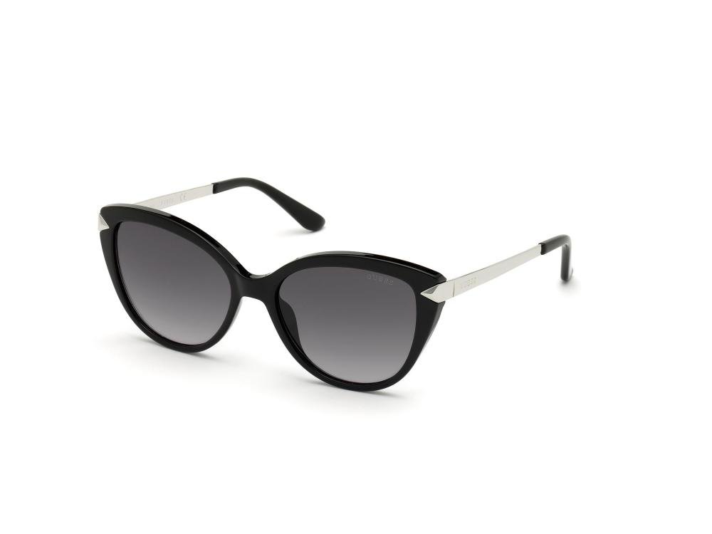 GUESS GU7658 01C Solbrille Sort med Grå / Sort glass