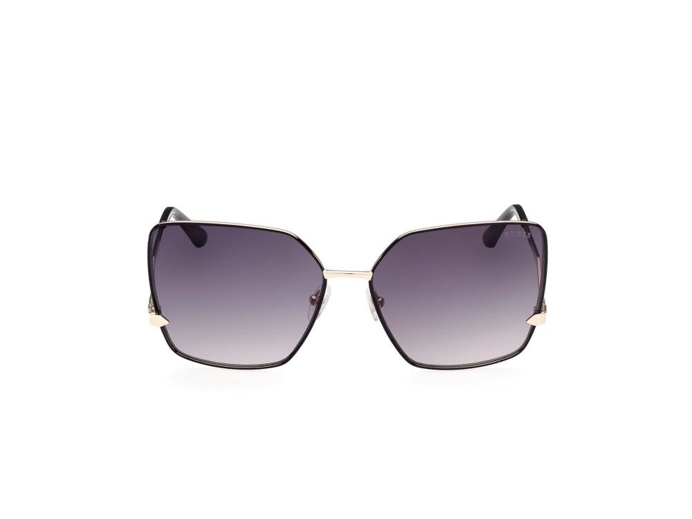 GUESS GU7814 05B Solbrille Sort med Grå / Sort glass