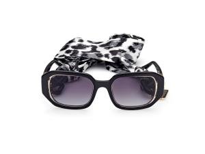 GUESS GU7817 01B Solbrille Sort med Grå / Sort glass
