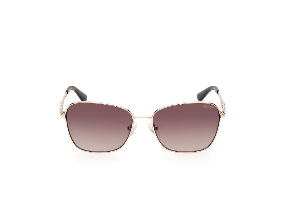 GUESS GU7884 32F Solbrille Gull med Brun glass