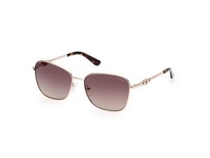 GUESS GU7884 32F Solbrille Gull med Brun glass