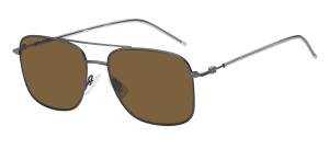 HUGO BOSS BOSS 1310/S R80 Solbrille Grå med Brun glass