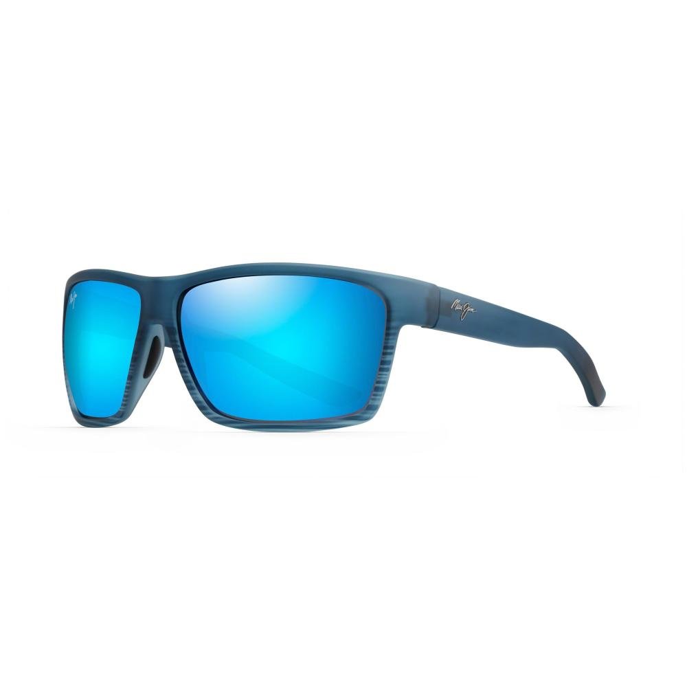 MAUI JIM 839 03S Solbrille Blå med Speil glass