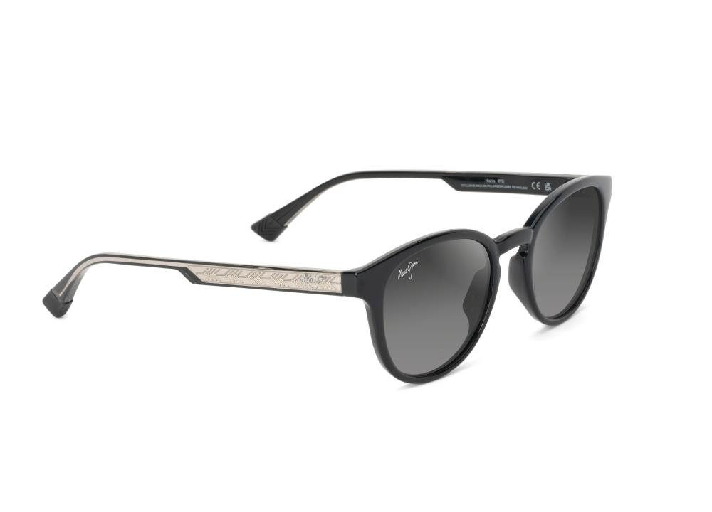 MAUI JIM Hiehie Brille Black