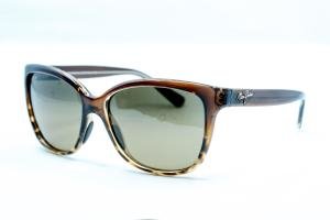 MAUI JIM HS744-01T 01T Solbrille Brun med Grønn glass