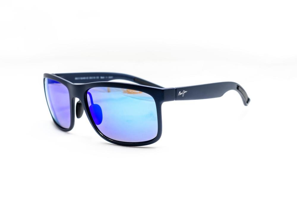 MAUI JIM 449 03 Solbrille Sort med Speil glass