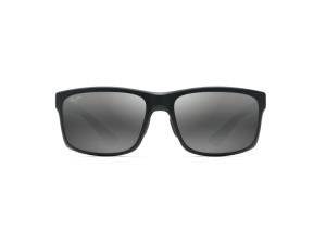 MAUI JIM POKOWAI ARCH 439 2M Solbrille Sort med Speil glass