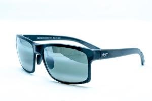 MAUI JIM POKOWAI ARCH 439 2M Solbrille Sort med Speil glass