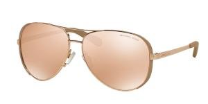 MICHAEL KORS 0MK5004 1017R1 Solbrille Gull med Speil glass