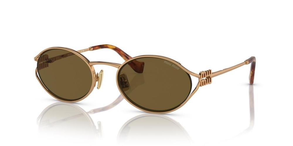MIU MIU 0MU 52YS 7OE01T Brille Gold