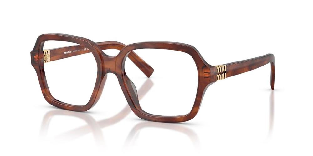MIU MIU 0MU 03YV 26E1O1 Brille Brown