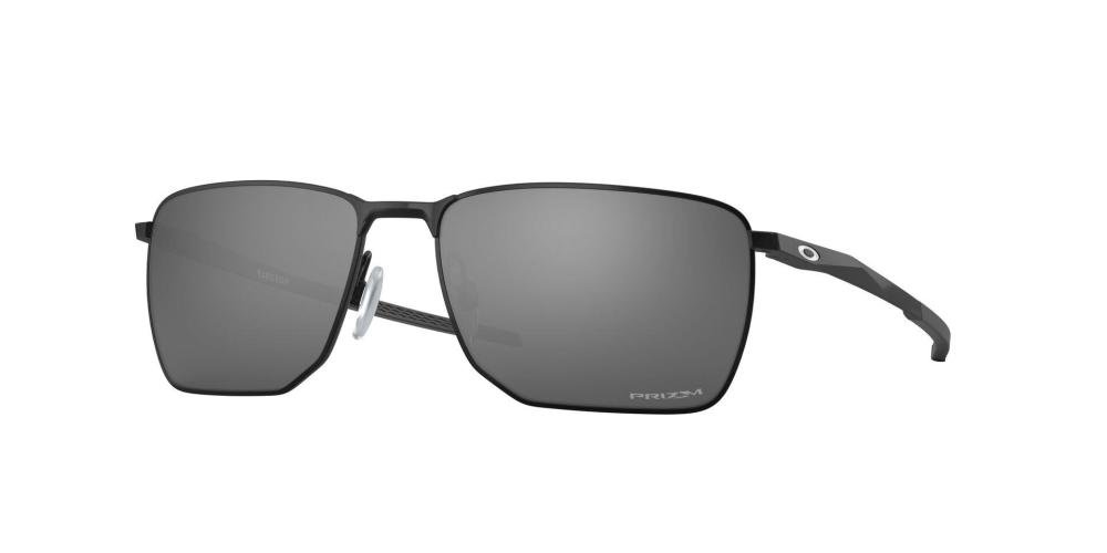 OAKLEY 0OO4142 414201 Solbrille Sort med Grå / Sort glass