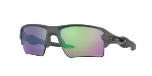 OAKLEY FLAK 2.0 XL 0OO9188 9188F3 Solbrille Grå med Speil glass