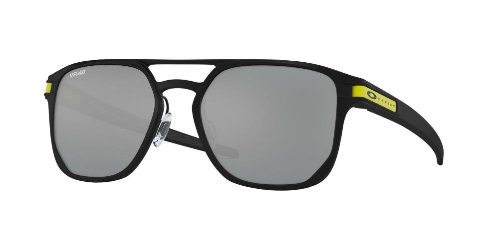 OAKLEY LATCH ALPHA 0OO4128 412808 Solbrille Sort med Grå / Sort glass