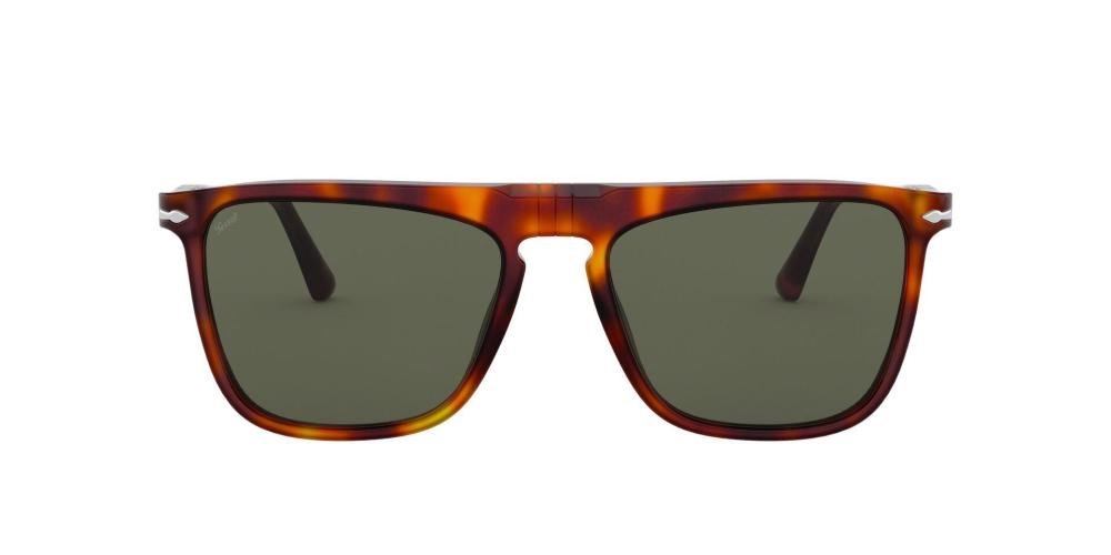 PERSOL 0PO3225S 24/31 Solbrille Multi med Grønn glass