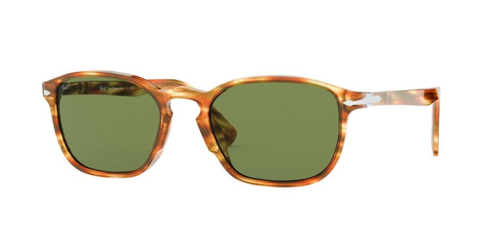 PERSOL 0PO3234S 105052 Solbrille Multi med Grønn glass