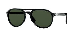 PERSOL 0PO3235S 95/31 Solbrille Sort med Grønn glass