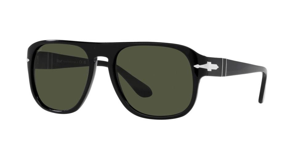 PERSOL PO3310S 95/31 Solbrille Sort med Grå / Sort glass