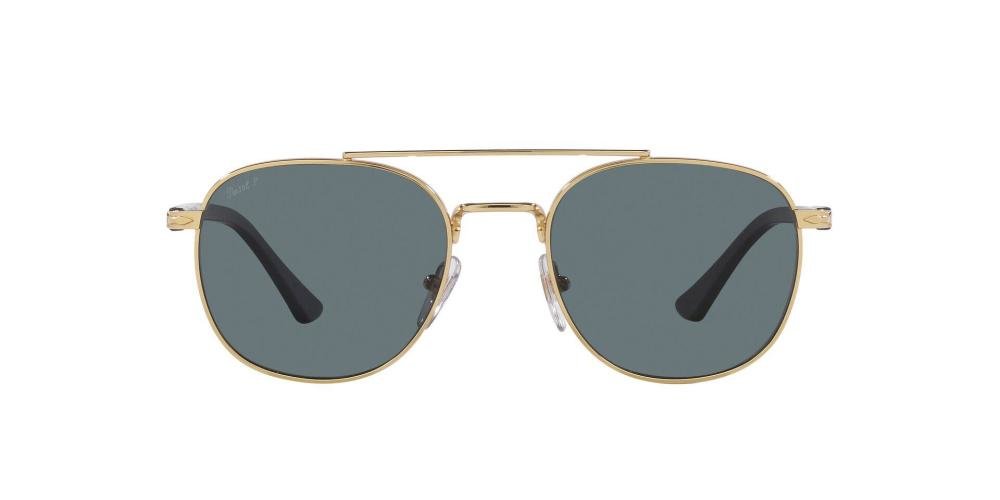 PERSOL PO1006S 515/3R Solbrille Gull med Grå / Sort glass