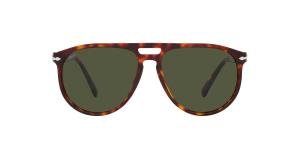 PERSOL PO3311S 24/31 Solbrille Brun med Grønn glass