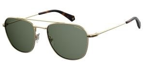 POLAROID PLD 2084/G/S J5G Solbrille Gull med Grønn glass